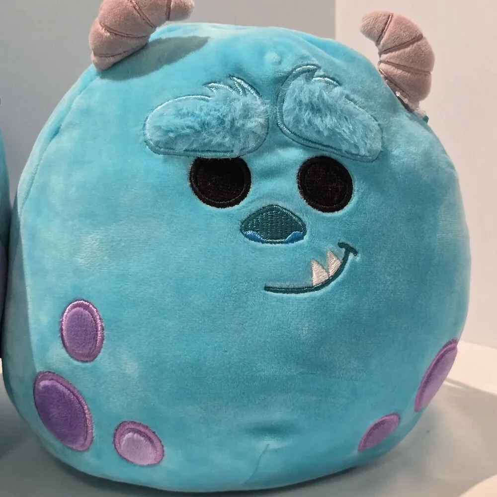 2 Squishmallow Large Small Disney Pixar SULLEY With Tags, Super Cute